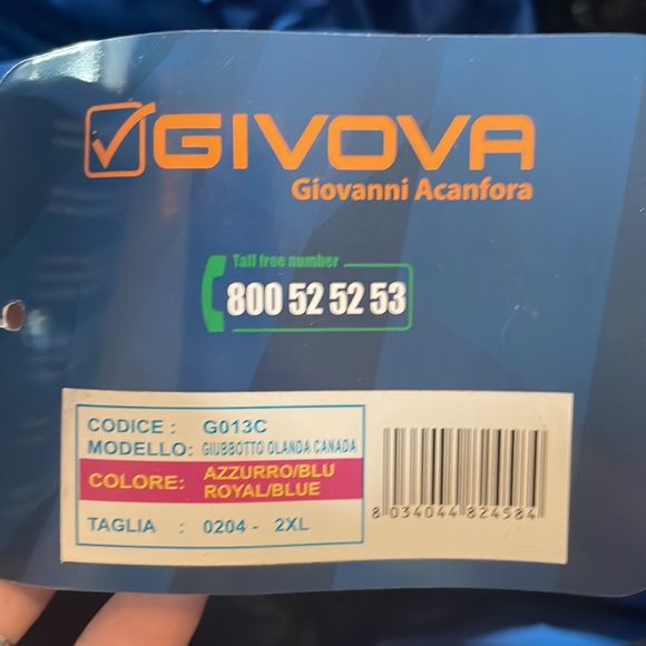 Brand new winter jacket xxl men size blue soft and warm - Picture 5 of 7